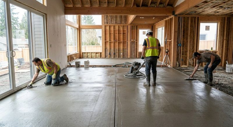 Concrete Installation in Novi, MI