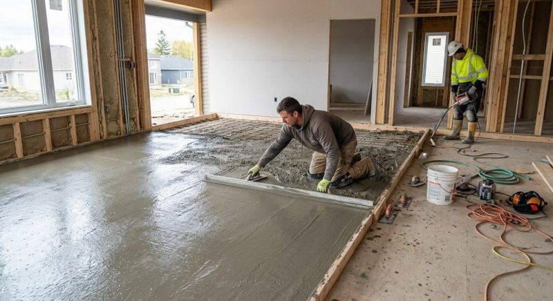 Concrete Installation in Novi, MI