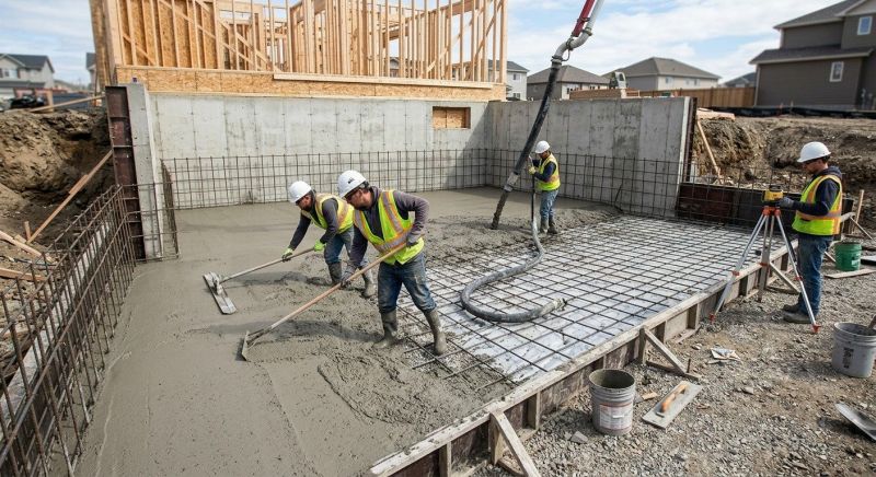 Basement Concrete Installation in Ann Arbor, MI