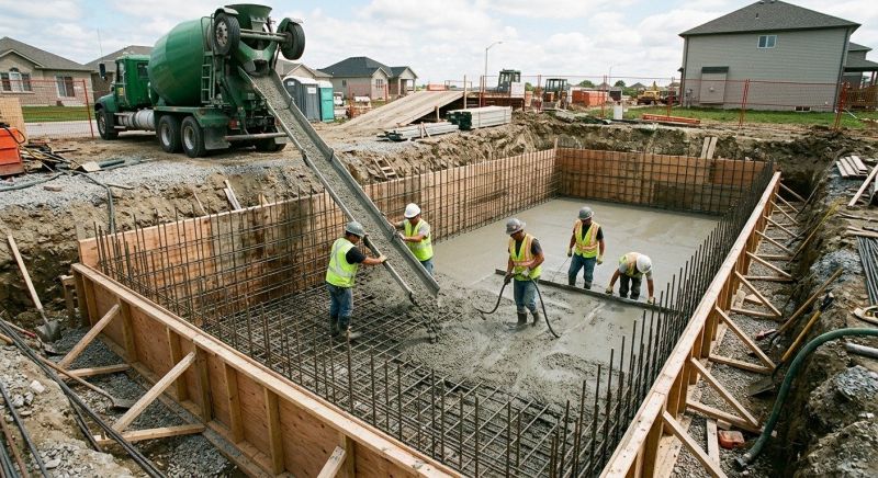 Basement Concrete Pouring in Novi, MI