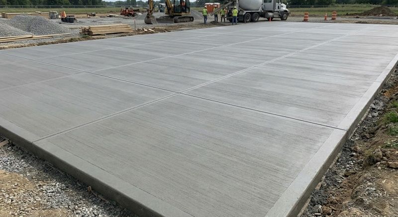 Commercial Slab Construction in Hartland, MI
