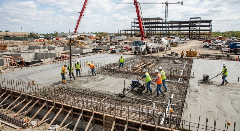 Commercial Slab Construction in Taylor, MI