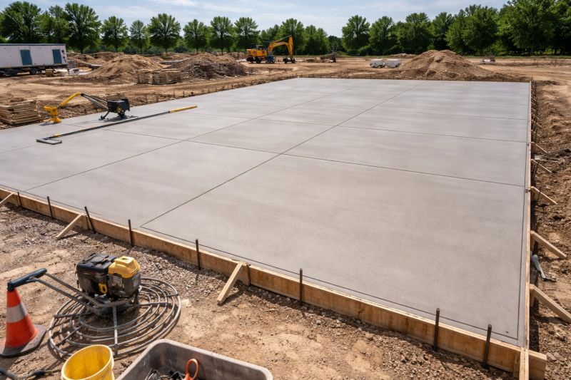 Commercial Slab Installation in Southgate, MI