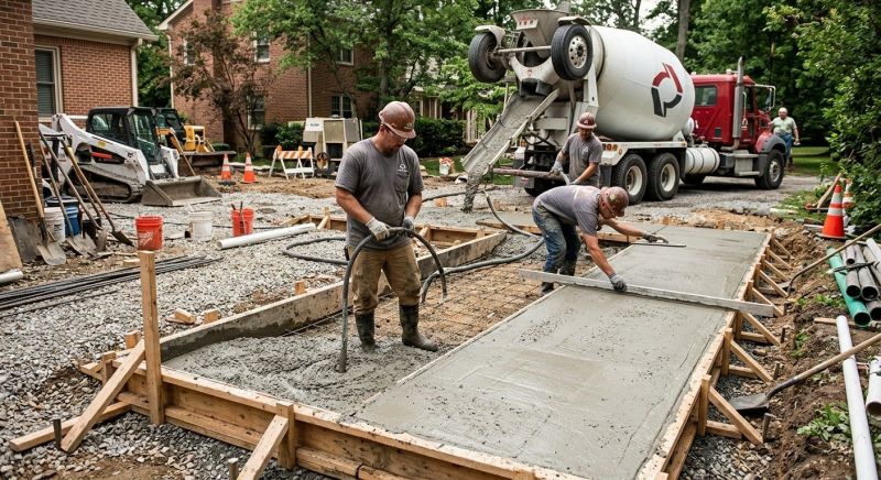 Concrete Service in Utica, MI