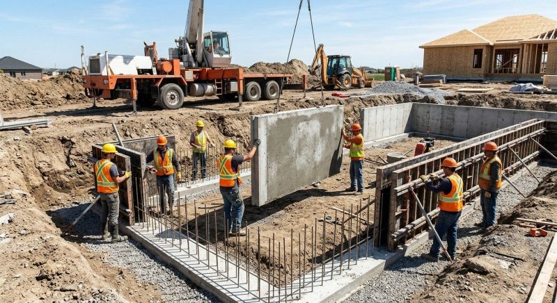 Foundation Construction in Holly, MI