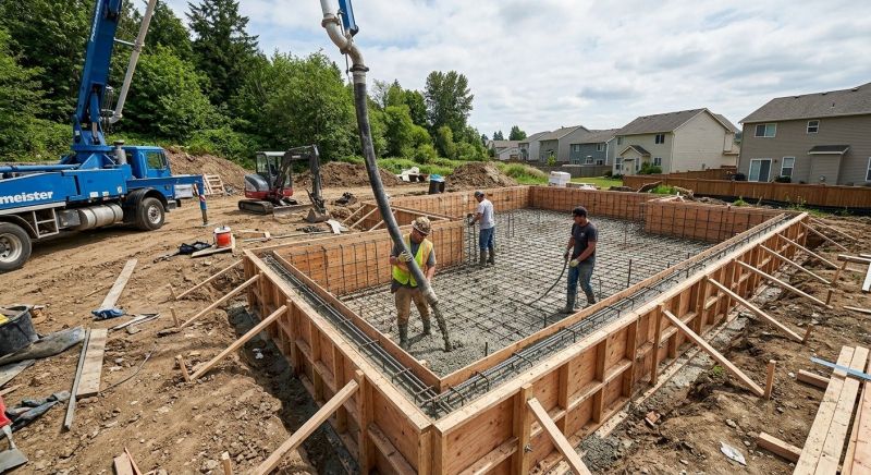 Foundation Construction in Romulus, MI