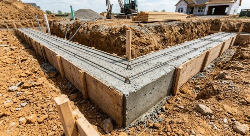 Foundation Footer Installation in Novi, MI