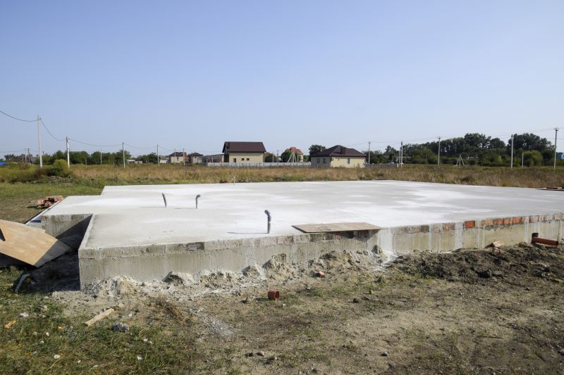 Foundation Slab Construction in Novi, MI