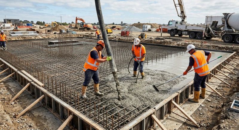 Foundation Wall Pouring in Romulus, MI