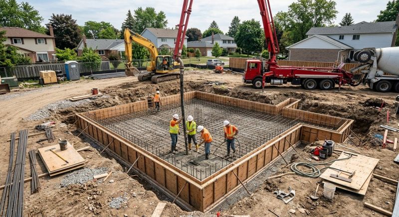 Home Foundation Installation in Dexter, MI