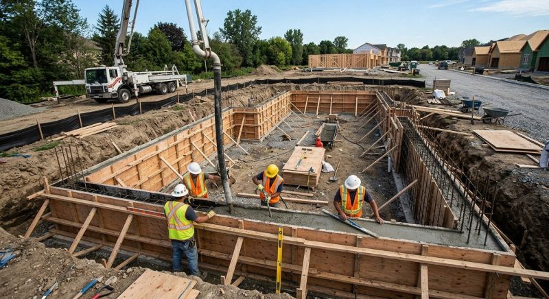 Home Foundation Installation in Oak Park, MI