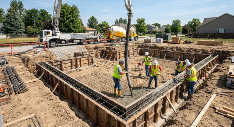 Home Foundation Installation in Redford, MI