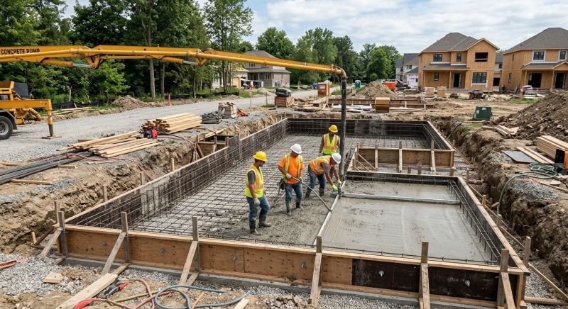 Home Foundation Installation in Troy, MI